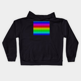 Rainbow Polka dots 002 Kids Hoodie